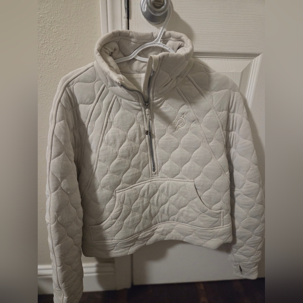 NWOT Lululemon Peloton Branded Scuba Oversized Quilted Half Zip